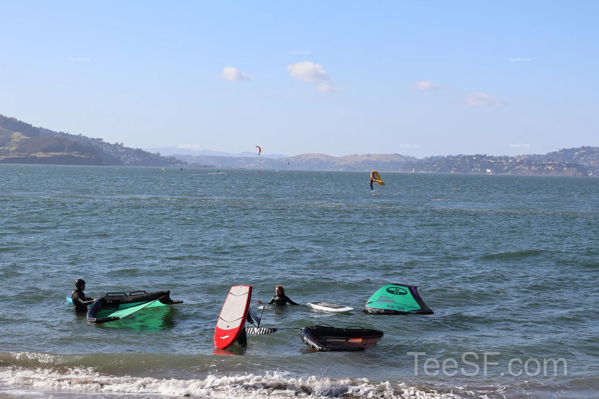 golden Gate Beach Windsurfing Bay during a Stripe Sessions 2026 visit in San Francisco.